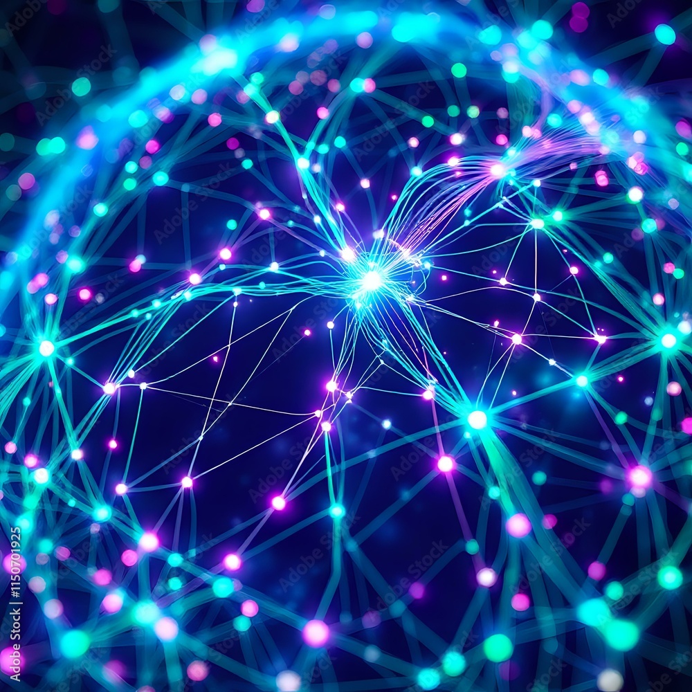 Intricate Global Fiber Optic Cable Network Traffic Intricate Global Fiber Optic Cable Network Traffic