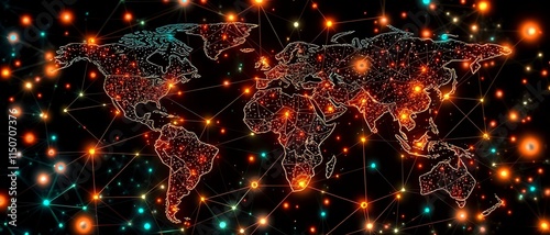 Global Quantum Internet Map