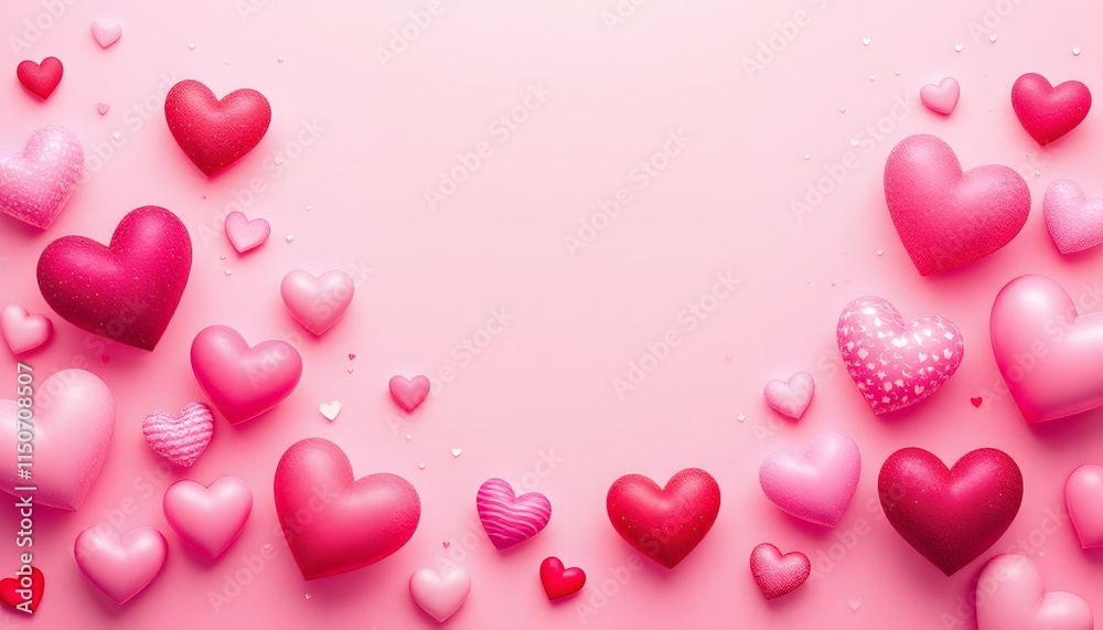 Soft and Delicate Valentine’s Background in Pink and Red Soft and Delicate Valentine’s Background in Pink and Red