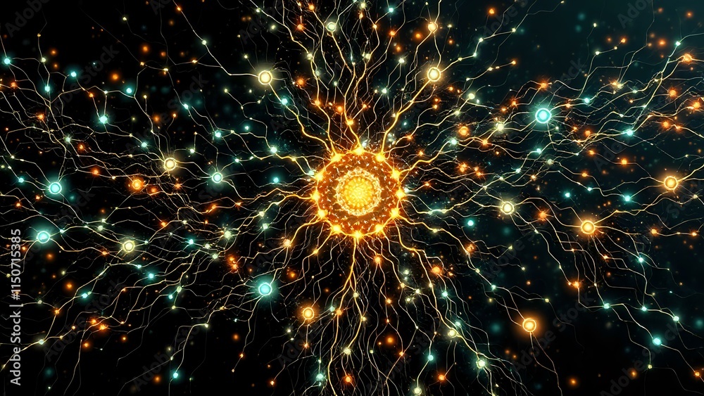 Cosmic Blast: Radiant Starburst in Infinite Space Cosmic Blast: Radiant Starburst in Infinite Space