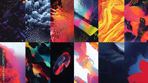 Vibrant and spectacular graphic resources for your best design projects