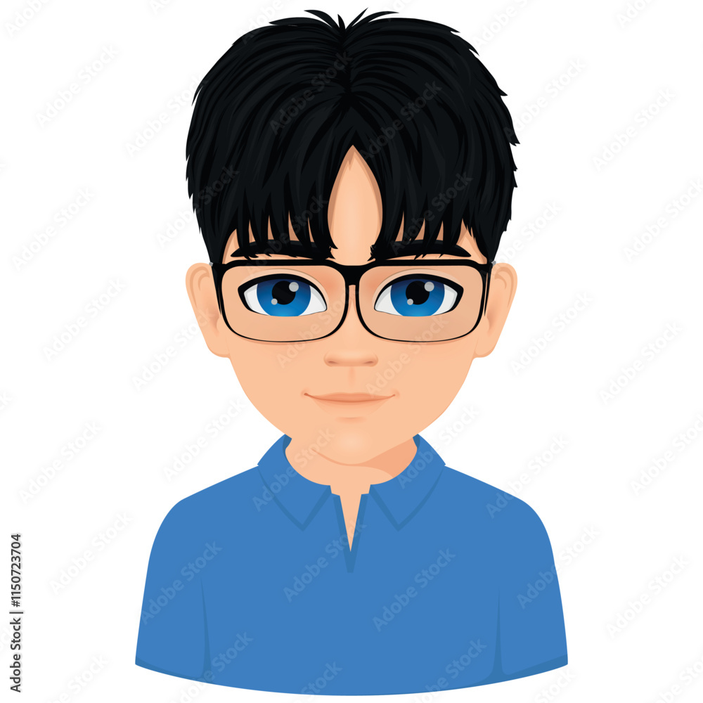 Portrait of cute middle school aged boy Portrait of cute middle school aged boy