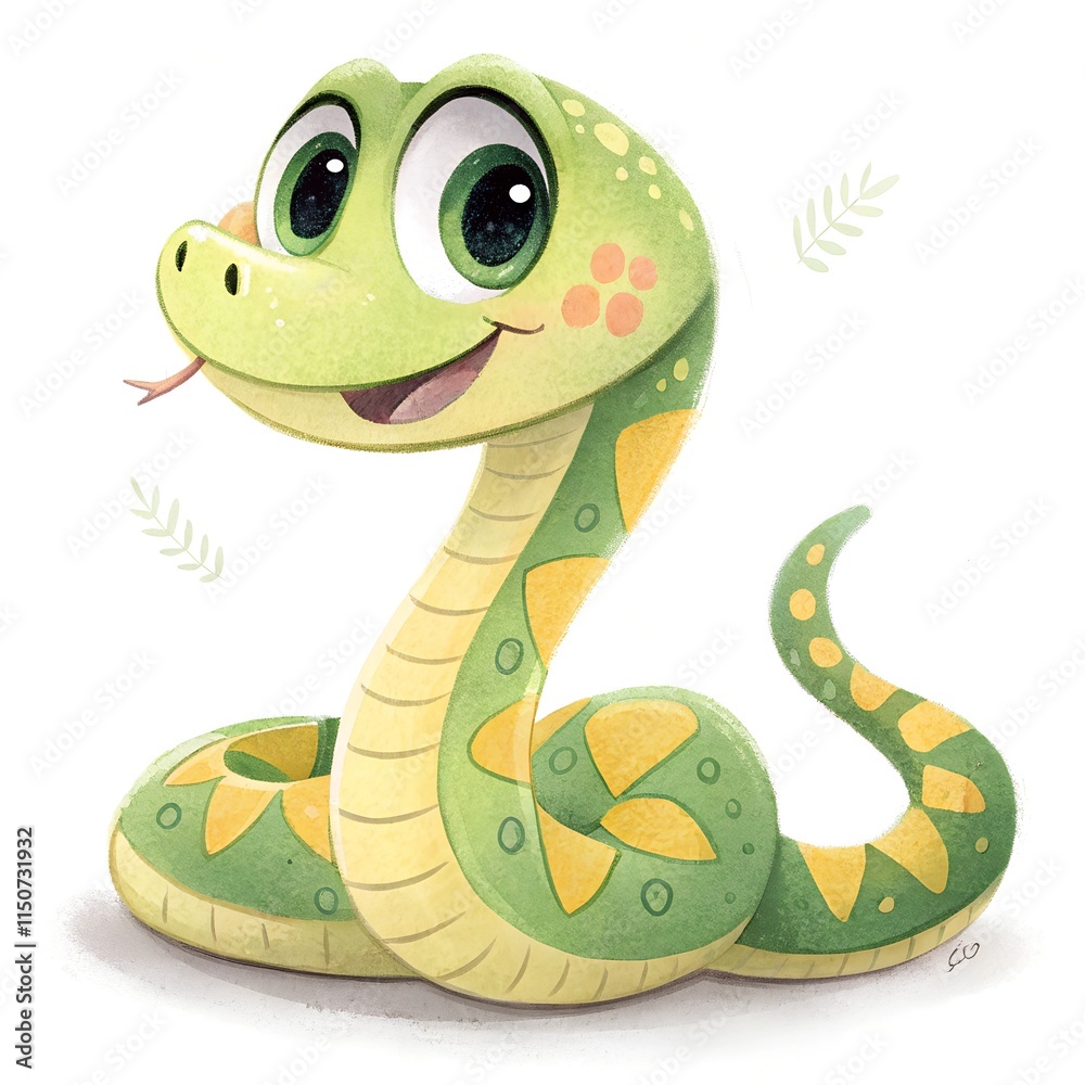 Fototapeta premium snake with a snake