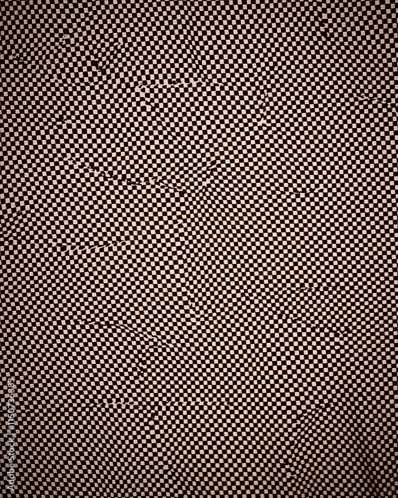 Intricate pattern of squares creating a striking visual design on a textured background Intricate pattern of squares creating a striking visual design on a textured background