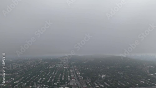 fog in the mountains