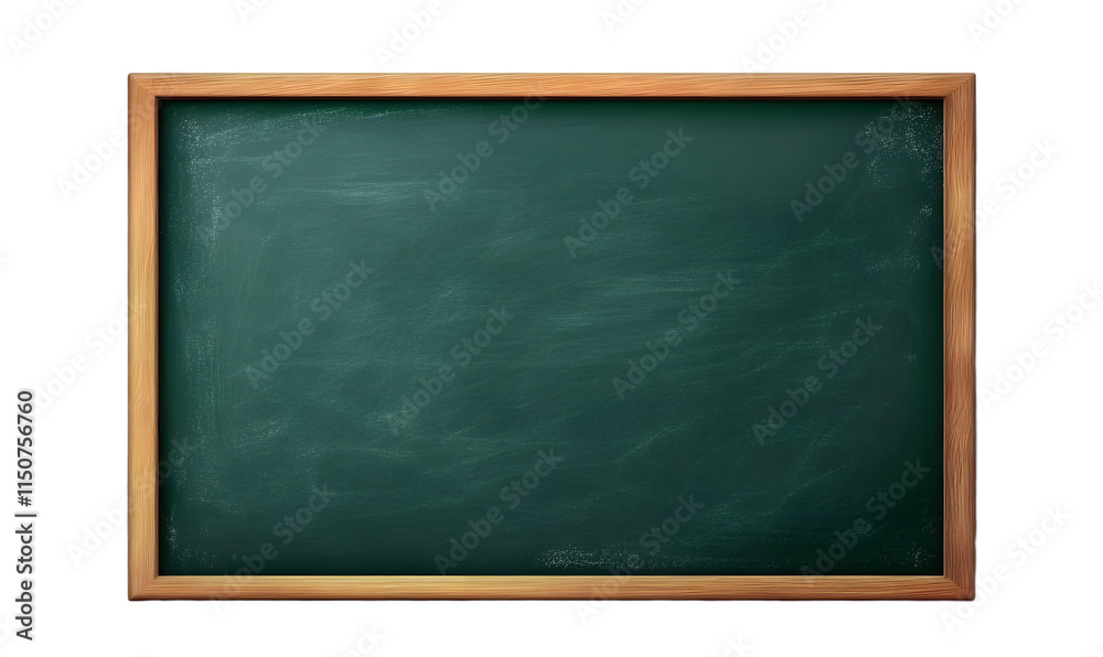 High-Quality Blank Chalkboard with Wooden Frame for Educational Use, Teaching Aid, or Copy Space High-Quality Blank Chalkboard with Wooden Frame for Educational Use, Teaching Aid, or Copy Space