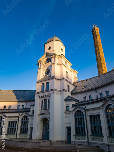 Architecture of the Anna Bath in Szeged photo