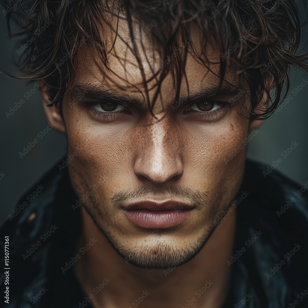 Hyperrealistic Photography Portrait Handsome Man Hyperrealistic Photography Portrait Handsome Man