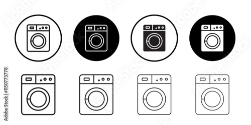 Vending machine icon Flat art in black and white isolated