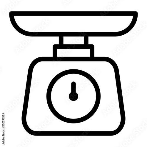 scale Line Icon