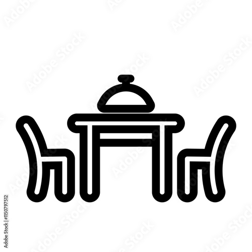 dinning Line Icon