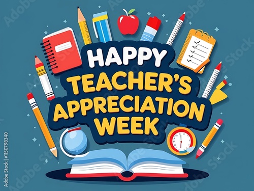 Happy Teachers Appreciation Week Celebrated With School Supplies