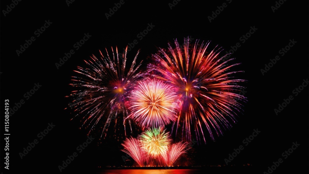 Fireworks background wallpaper festive holiday Fireworks background wallpaper festive holiday