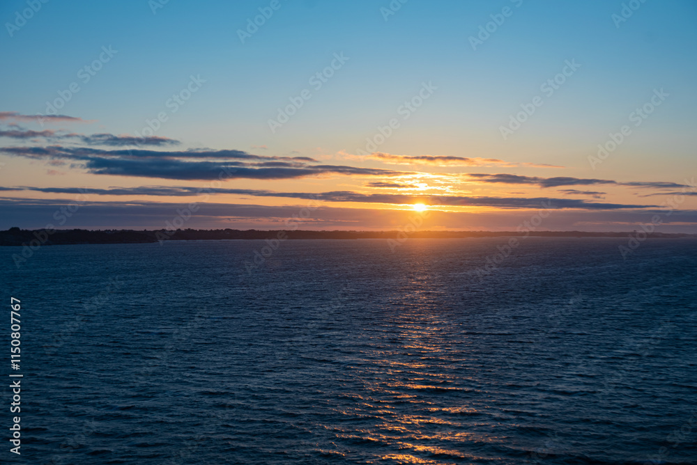 Beautiful photo of the sea waves - Sunset Beautiful photo of the sea waves - Sunset