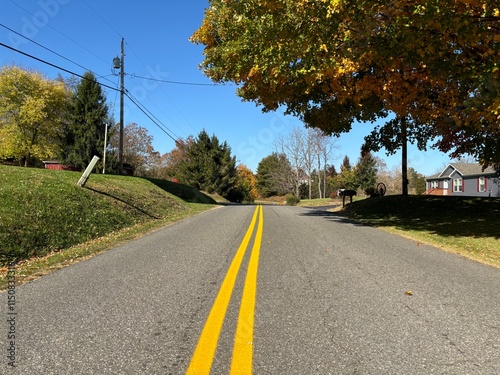 Centerline Markings - Montgomery County, VA