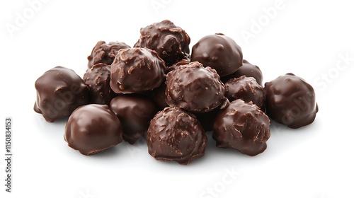 Wallpaper Mural choco-nut clusters with dark chocolate Torontodigital.ca