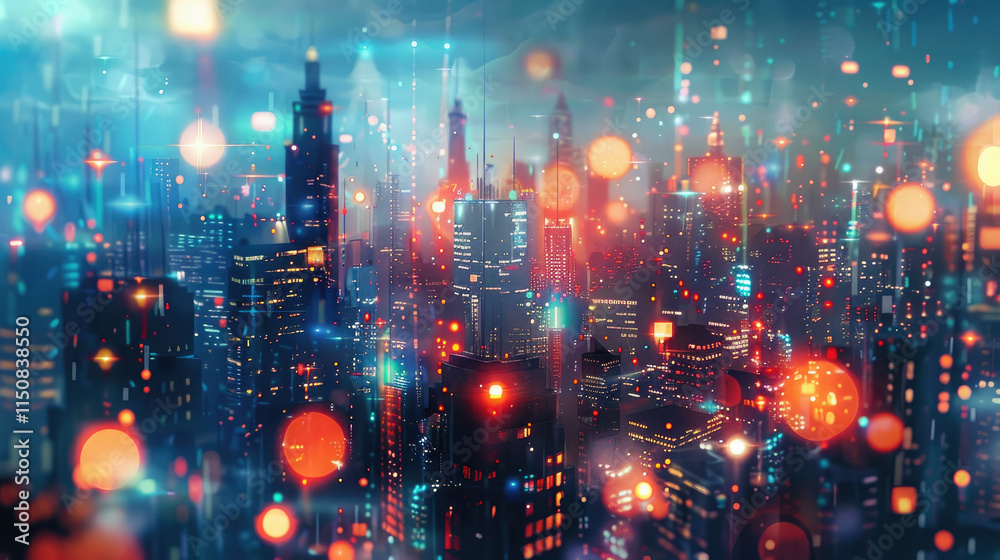 Obraz premium red christmas background