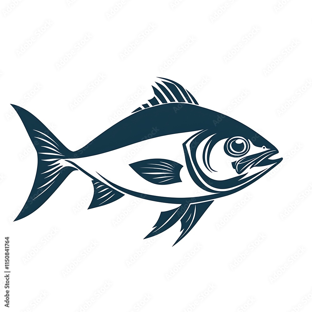 Fototapeta premium fish icon