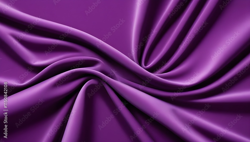 Fototapeta premium Clear Plain Shiny Warm Soft Vintage Bokeh Cloudy Wave Like Geometric Purple Background or Texture