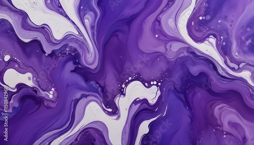 Clear Plain Shiny Warm Soft Vintage Bokeh Cloudy Wave Like Geometric Purple Background or Texture