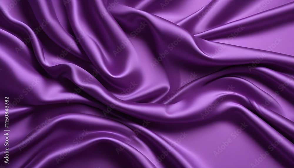 Obraz premium Clear Plain Shiny Warm Soft Vintage Bokeh Cloudy Wave Like Geometric Purple Background or Texture