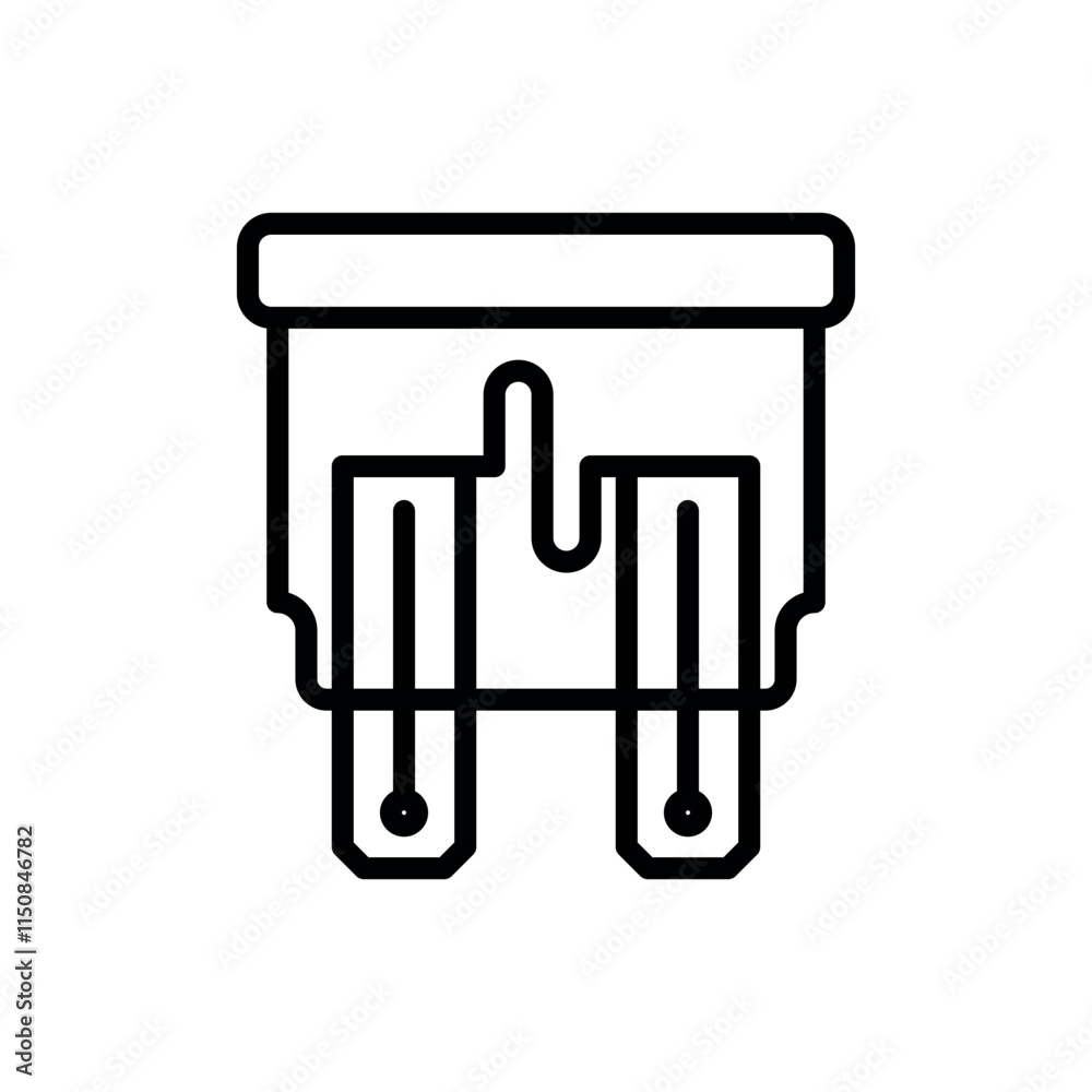 fuse icon vector design template elegant style fuse icon vector design template elegant style