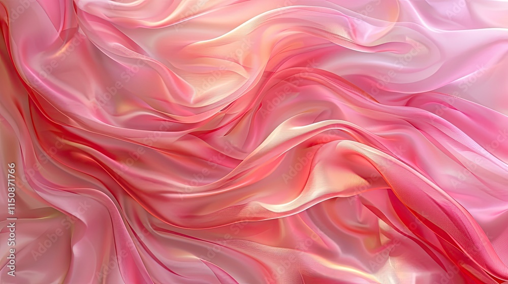 Obraz premium soft abstract silk wave background