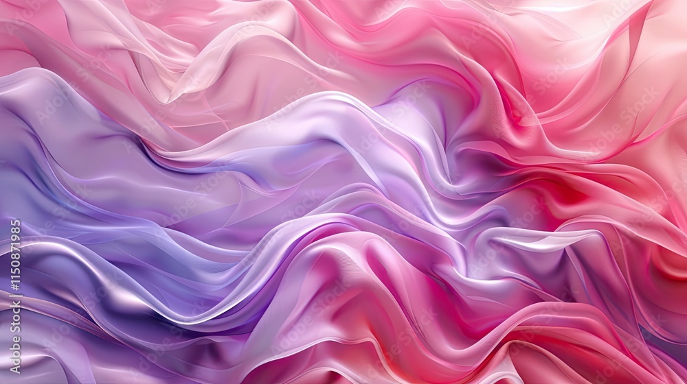 Fototapeta premium soft abstract silk wave background