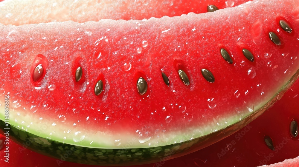 Juicy Watermelon Slice: A Refreshing Summer Treat Juicy Watermelon Slice: A Refreshing Summer Treat