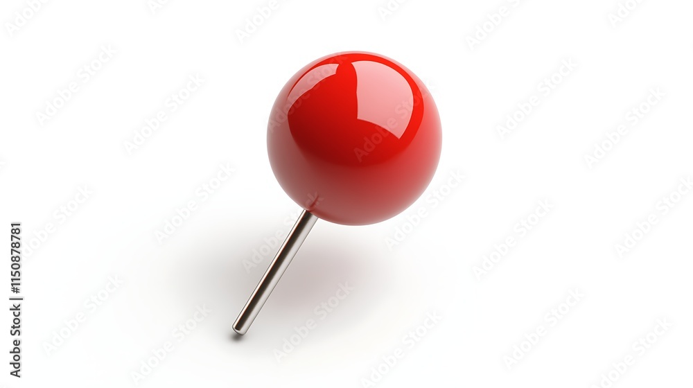 pin icon simple white background vector pin icon simple white background vector