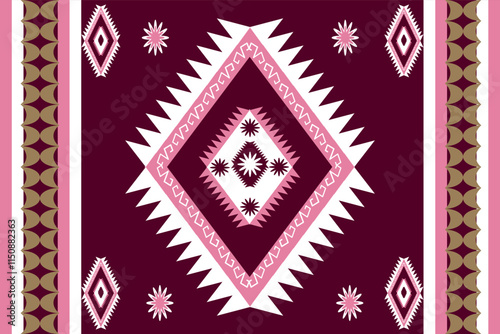 Geometric  patterns,Fabric Used to make clothes, scarves, handkerchiefs.