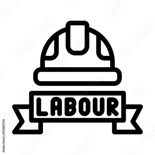 labour Line Icon