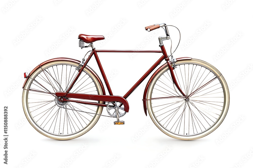 Obraz premium bicycle icon simple white background vector