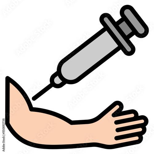 Injection Site Icon