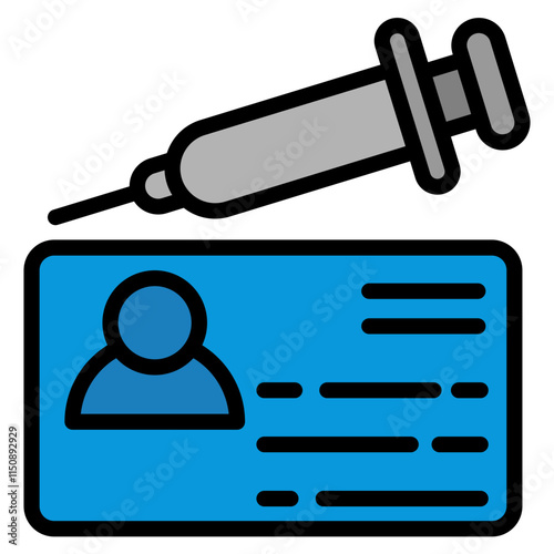 Vaccine Certificate Icon