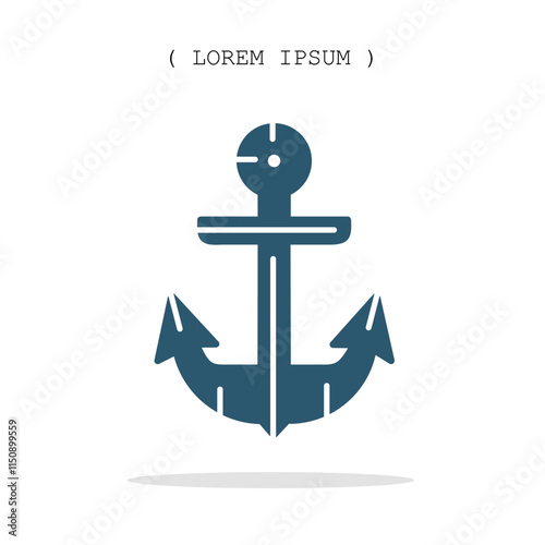 Vector symbol. Anvil icon illustration. Stock vector symbol illustration design.