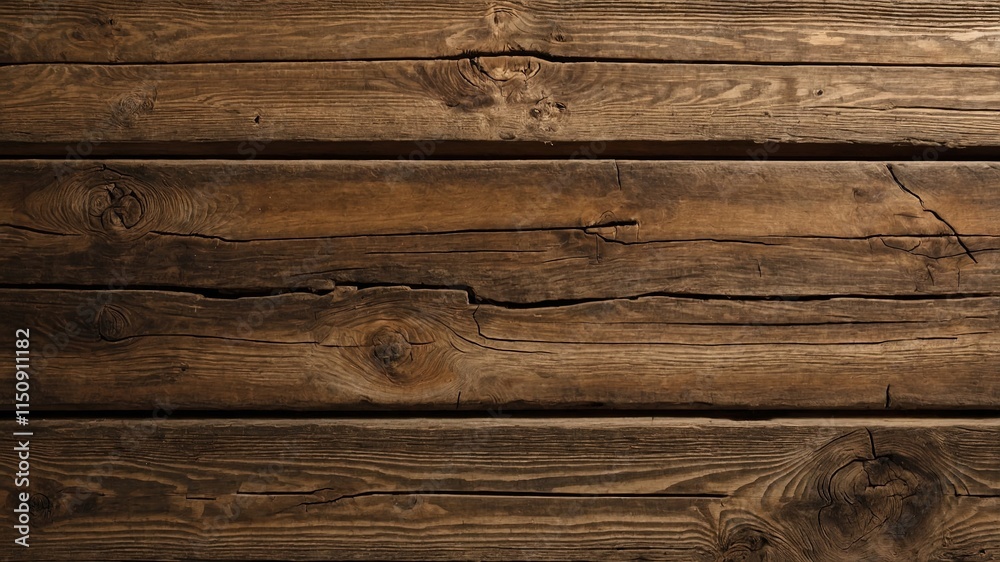 Rustic wooden planks featuring natural grain pattern Rustic wooden planks featuring natural grain pattern