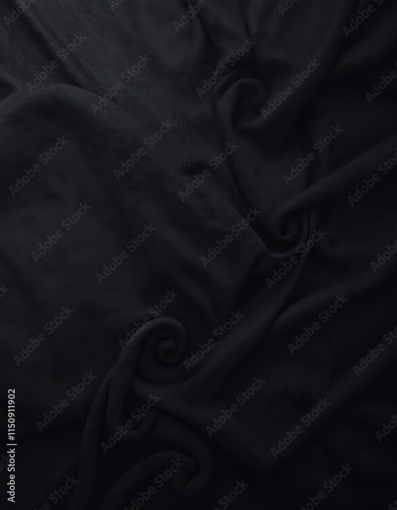 Obraz premium Abstract Black and White Swirls