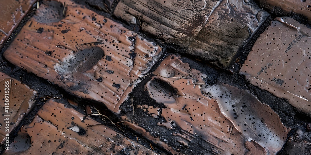 Close-up of detailed brick textures showing rugged and weathered surface patterns Close-up of detailed brick textures showing rugged and weathered surface patterns