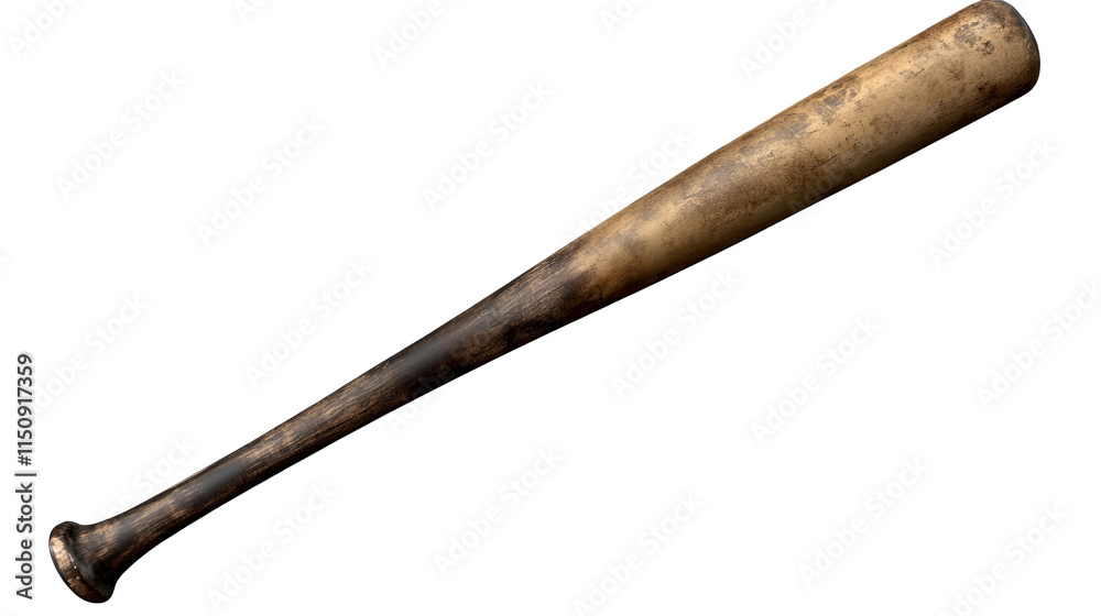 Aged Wooden Baseball Bat Aged Wooden Baseball Bat
