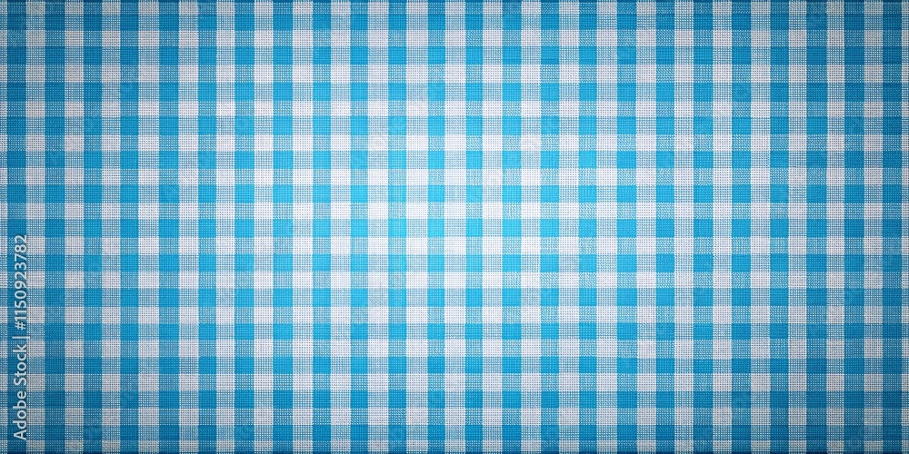 High-resolution image of a textured blue and white checkered pattern ideal for fabric design or background use High-resolution image of a textured blue and white checkered pattern ideal for fabric design or background use