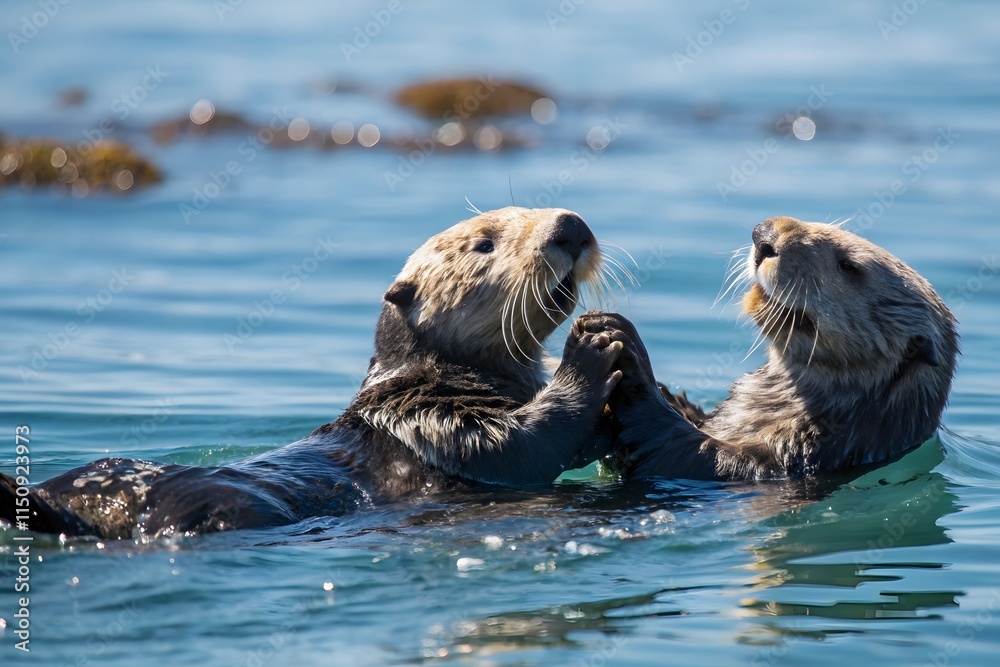 Naklejka premium state sea lion