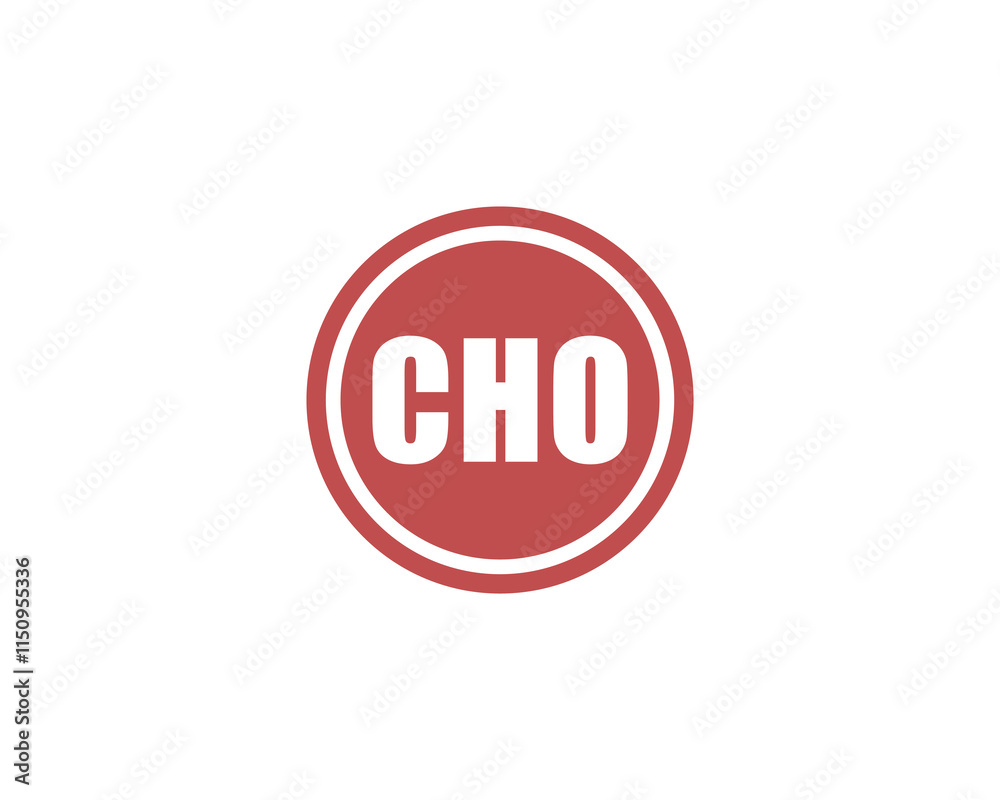 CHO logo design vector template. CHO CHO logo design vector template. CHO