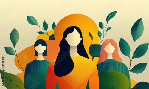 Virtual team collaboration among diverse women