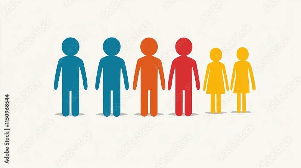 Simple Illustration Depicting the Concept of Ensuring Equal Opportunity for All.