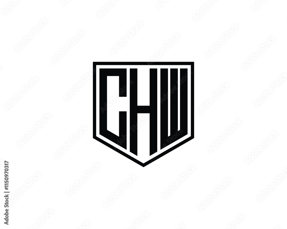 CHW logo design vector template. CHW CHW logo design vector template. CHW