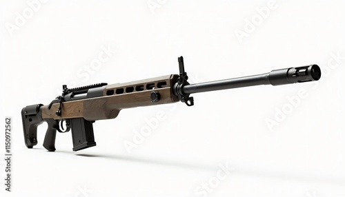 SVD Sniper Rifle Hunting Weapon Military Arms Long Range Shooting photo