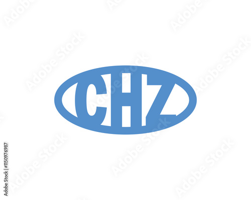 CHZ logo design vector template. CHZ photo