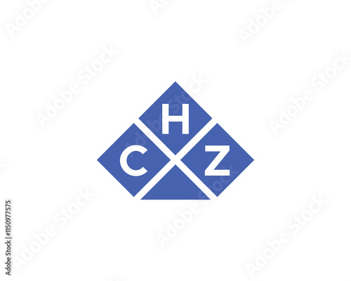 CHZ logo design vector template. CHZ photo