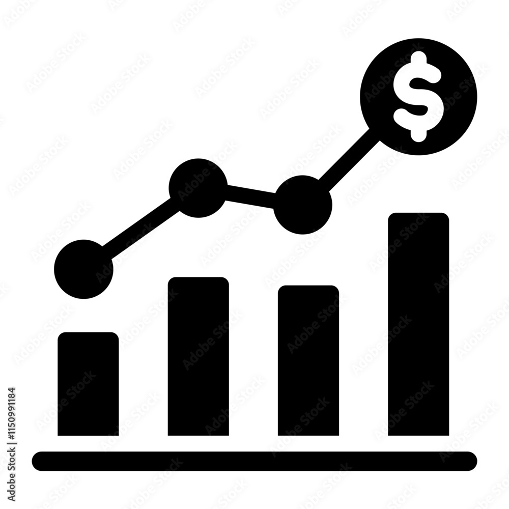 Chart Solid Icon Chart Solid Icon